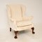 Chippendale Wing Back Armchair, 1890s 2