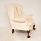 Chippendale Wing Back Armchair, 1890s 4