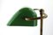 Austrian Green Bankers Lamp, 1910s 10