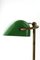 Austrian Green Bankers Lamp, 1910s 2