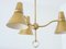 Brass Pendant Light from Ab. E. Hansson, Sweden, 1950s 6