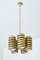 5-Arm Pendant Light in Brass by Kai Ruokonen for Lynx, Finland, Early 1970s 2