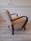 Art Deco H-237 Chair by Jindrich Halabala, 1930s, Image 9