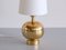 Swedish Modern Brass Table Lamp by Aneta Lighting, Växjö, Sweden, 1970s, Image 10