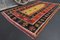 Vintage Turkish Red and Yellow Area Rug 2