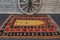 Vintage Turkish Red and Yellow Area Rug 6