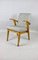 Vintage Gray-White Easy Chair attributed to Mieczyslaw Puchala, 1970s 8