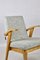 Vintage Gray-White Easy Chair attributed to Mieczyslaw Puchala, 1970s 2