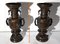 Antique Japanese Bronze Vases, Set of 2 22