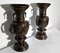 Antique Japanese Bronze Vases, Set of 2 2