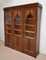 Charles X 3-Door Bookcase Cabinet, 19th Century 3
