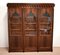Charles X 3-Door Bookcase Cabinet, 19th Century 1