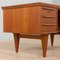 Scrivania esecutiva in teak nello stile di Illum Wikkelso, Danimarca, anni '60, Immagine 15