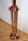 Art Deco Copper Floor Lamp, 1930s 2
