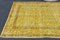 Vintage Turkish Yellow Brown Wool Rug, Image 10