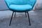 Italian Lounge Chairs attributed to Augusto Bozzi for Saporiti Italia, 1950s, Set of 2, Image 4