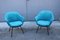 Italian Lounge Chairs attributed to Augusto Bozzi for Saporiti Italia, 1950s, Set of 2 6