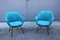 Italian Lounge Chairs attributed to Augusto Bozzi for Saporiti Italia, 1950s, Set of 2, Image 6
