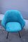 Italian Lounge Chairs attributed to Augusto Bozzi for Saporiti Italia, 1950s, Set of 2 7