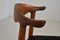 Modell Jh-505 Cowhorn Chair von Hans J. Wegner für Johannes Hansen, 1960er 2