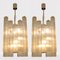 Large Vintage Glass Chandeliers attributed to Doria Leuchten, 1960s, Set of 2, Image 1