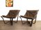 Norwegian Viking Chairs by Jim Myrstad for Brunstad Furniture Factory, Set of 2 7