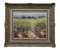 Badosar, paesaggio con papaveri, anni '50, olio su tela, Immagine 1