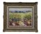 Badosar, Poppy Landscape, 1950s, Oil on Canvas, Framed 1