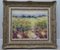 Badosar, paesaggio con papaveri, anni '50, olio su tela, Immagine 3