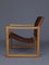 Diana Safari Lounge Chair in Leather and Pine by Karin Mobring for Ikea 4