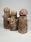 Figurines Vintage en Terracotta, Set de 3 1