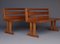 Vintage Scandinavian Benches in Pine, 1970s, Set of 2 4