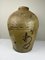 Japanese Tea Leaf Jar in Golden Ceramic, Image 1
