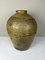Japanese Tea Leaf Jar in Golden Ceramic 26