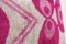 Velvet & Silk Pink Evil Eye Ikat Lumbar Cushion Cover, 2010s 6