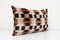 Pink Silk & Velvet Geometric Ikat Cushion Cover, 2010s, Image 2