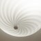 Vintage Italian Ceiling Lamp with Spiral Filigree Tone Crystal, 1980s, Image 6