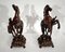 Horses Fireplace Set in the style of G. Coustou, Set of 3 29