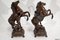 Horses Fireplace Set in the style of G. Coustou, Set of 3 44