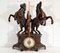 Horses Fireplace Set in the style of G. Coustou, Set of 3 64