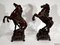 Horses Kamin Set im Stil von G. Coustou, 3er Set 53