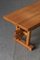 Dining Table & Benches in Oregon Pine, 1960s, Set of 3 37