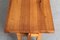 Dining Table & Benches in Oregon Pine, 1960s, Set of 3 34