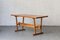 Dining Table & Benches in Oregon Pine, 1960s, Set of 3 3