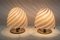 Mid-Century Modern Murano Glass Table Lamps, Italy, 1970s, Set of 3, Image 2