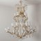 Maria Theresa Gold-Plated Swarovski Chandelier, 1950, Image 1