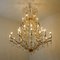 Maria Theresa Gold-Plated Swarovski Chandelier, 1950 11