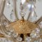 Lámpara de araña Maria Theresa Swarovski bañada en oro, 1950, Imagen 17