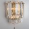 Faceted Glass and Gilt Brass Sconce attributed to J. T. Kalmar for Kalmar, 1970s, Image 13