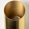 Geometrical Tube Brass Sconce in style of Nanda Vigo, Italy, 1960s 4